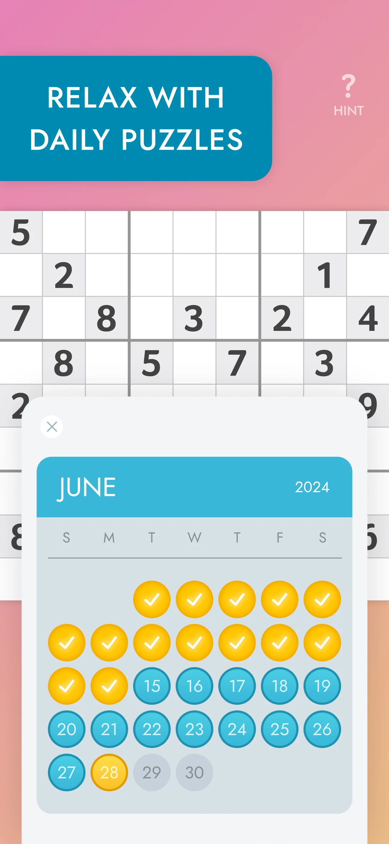 Sudoku: Number Match Game screenshot